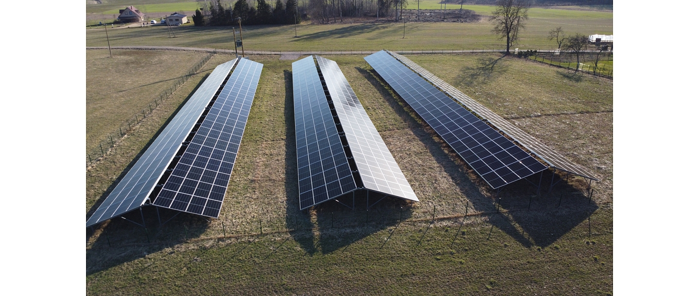 Solar panel installation