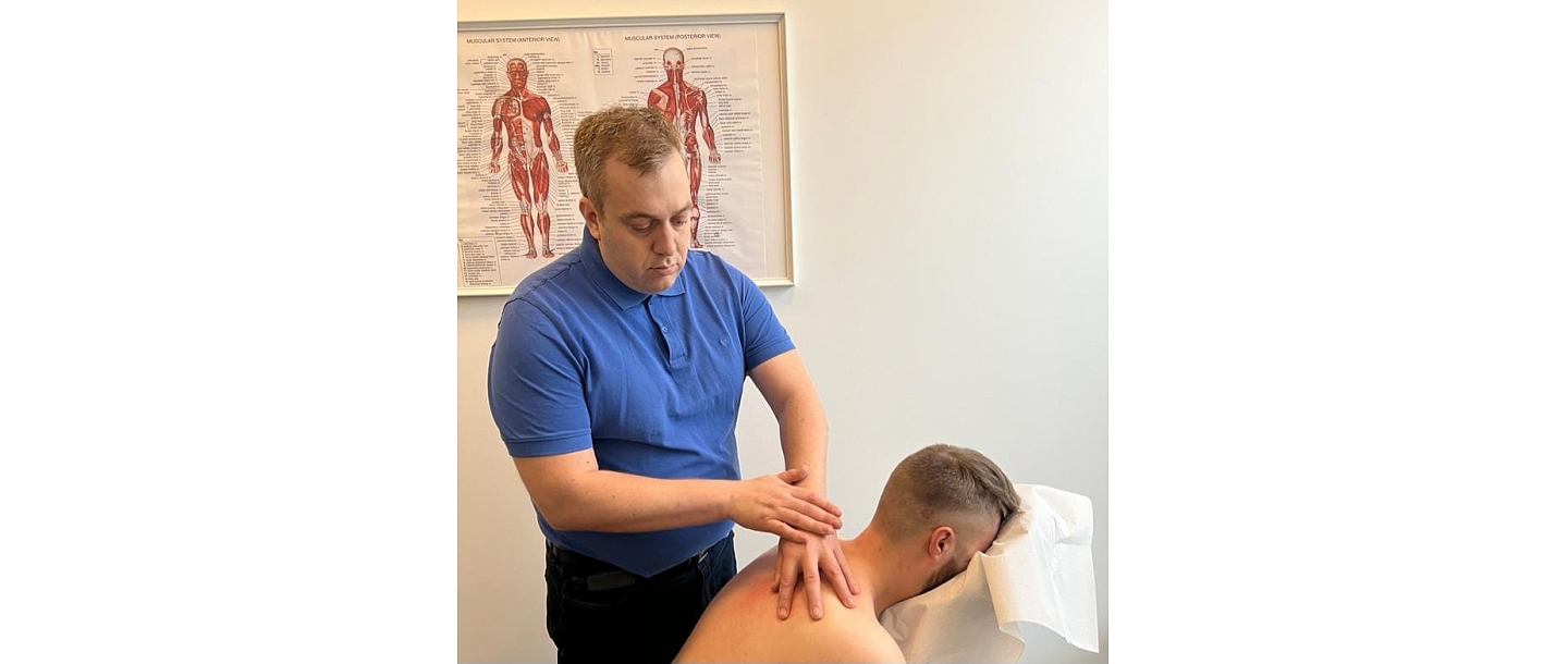 AZ Rehabilitation Center masseur Ernests Ābelis