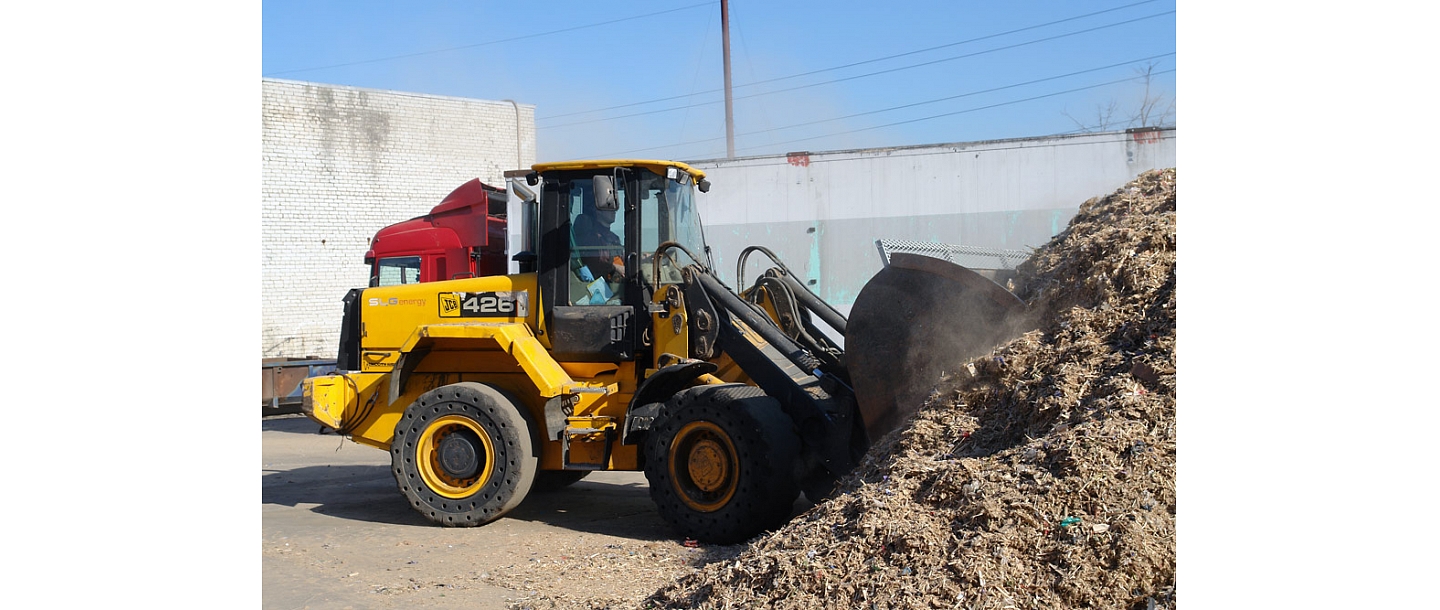 Processing of log scraps