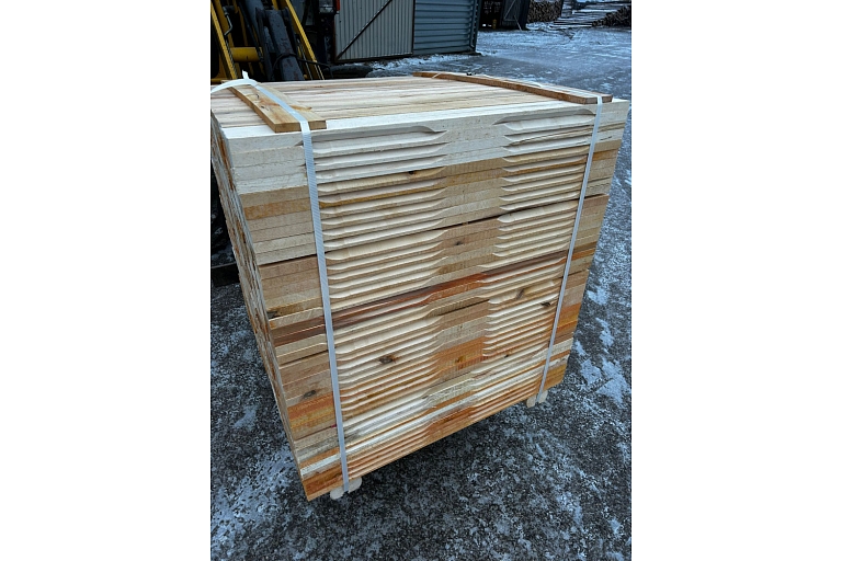 Milled terrace boards