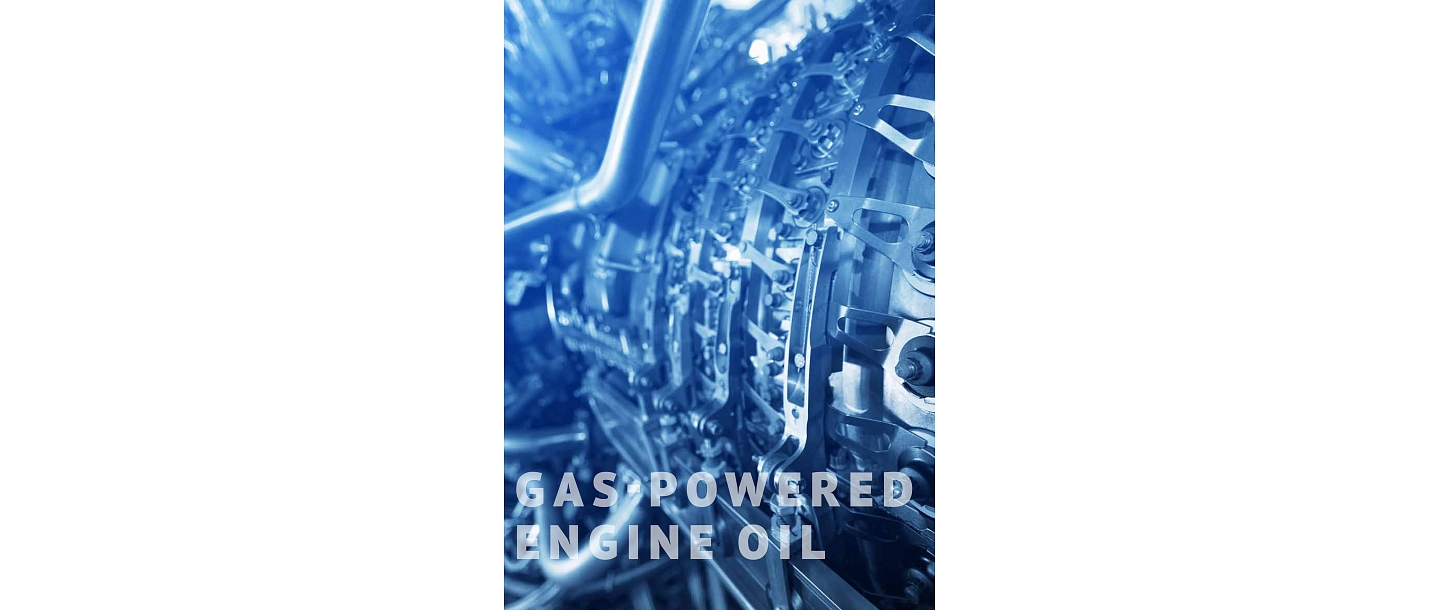 Gas engine oils