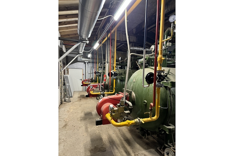 Sewerage system construction.