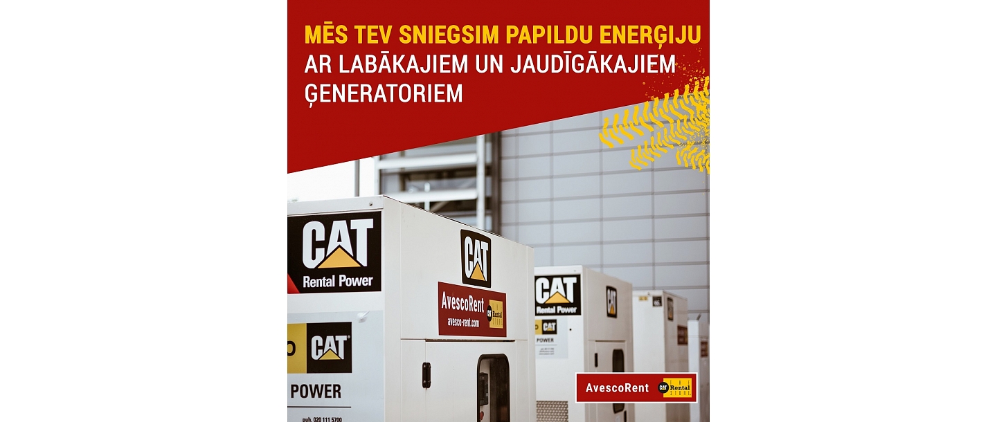 Rental of CAT generators