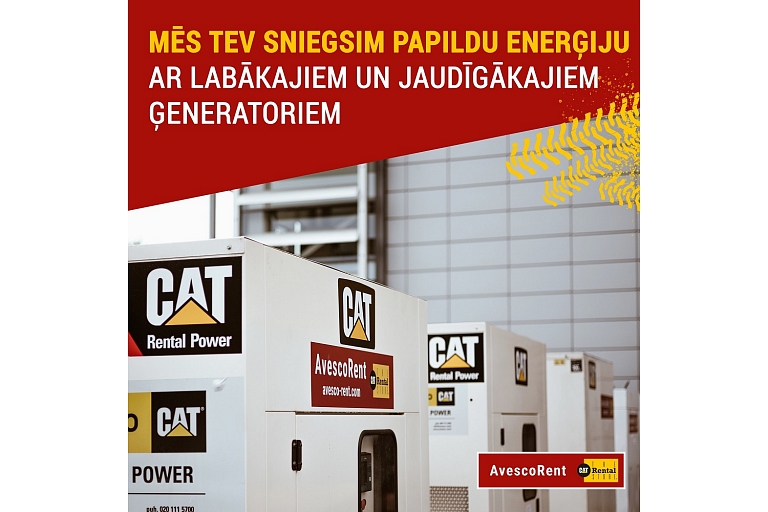 Rental of CAT generators