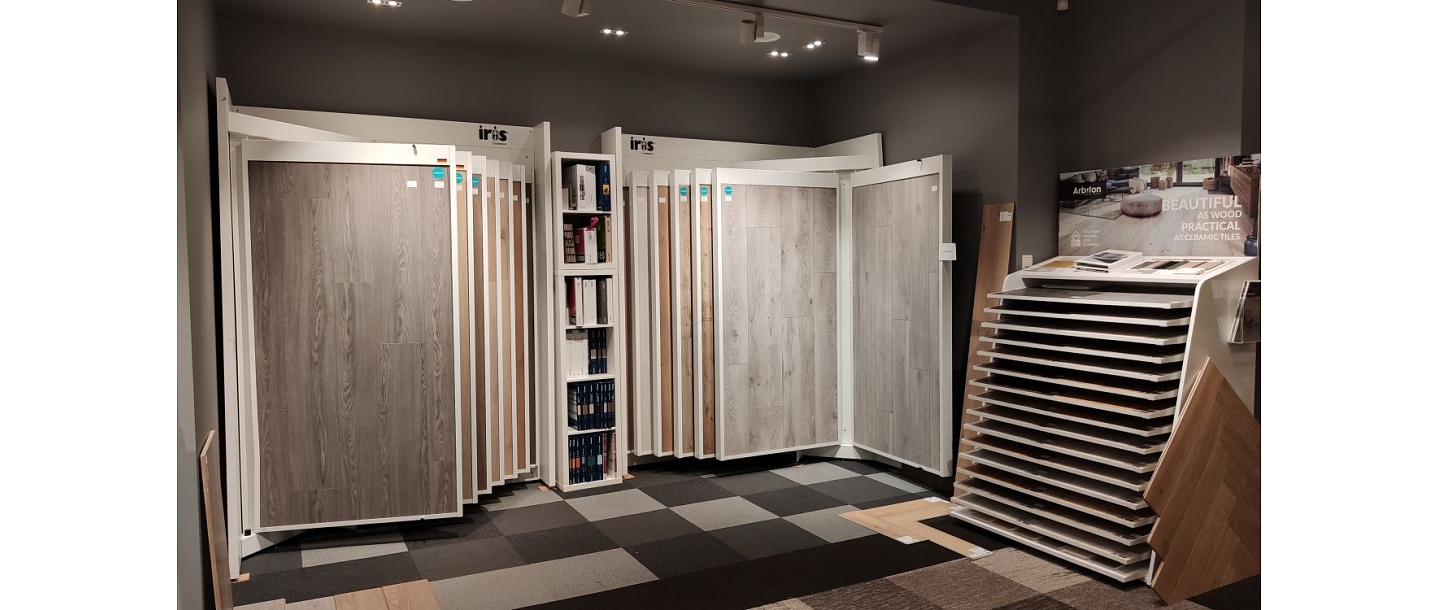 Floor covering exposure