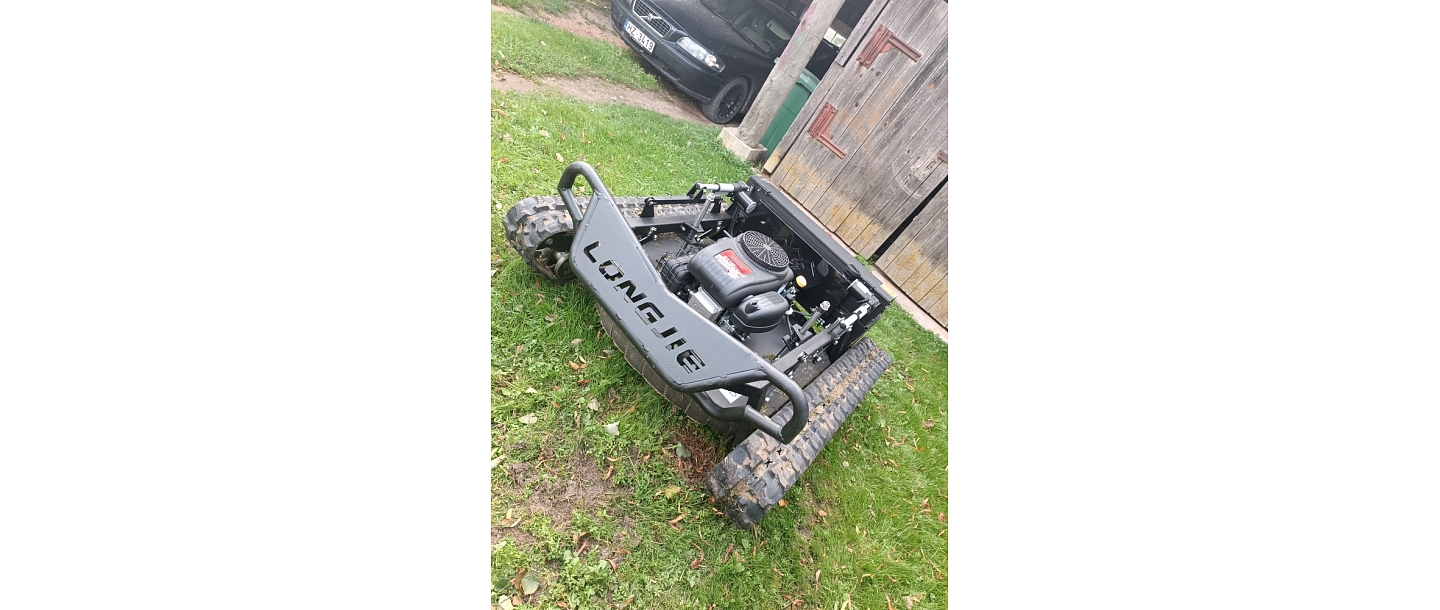 Mowing large areas