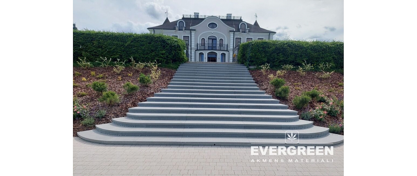 Granite stairs