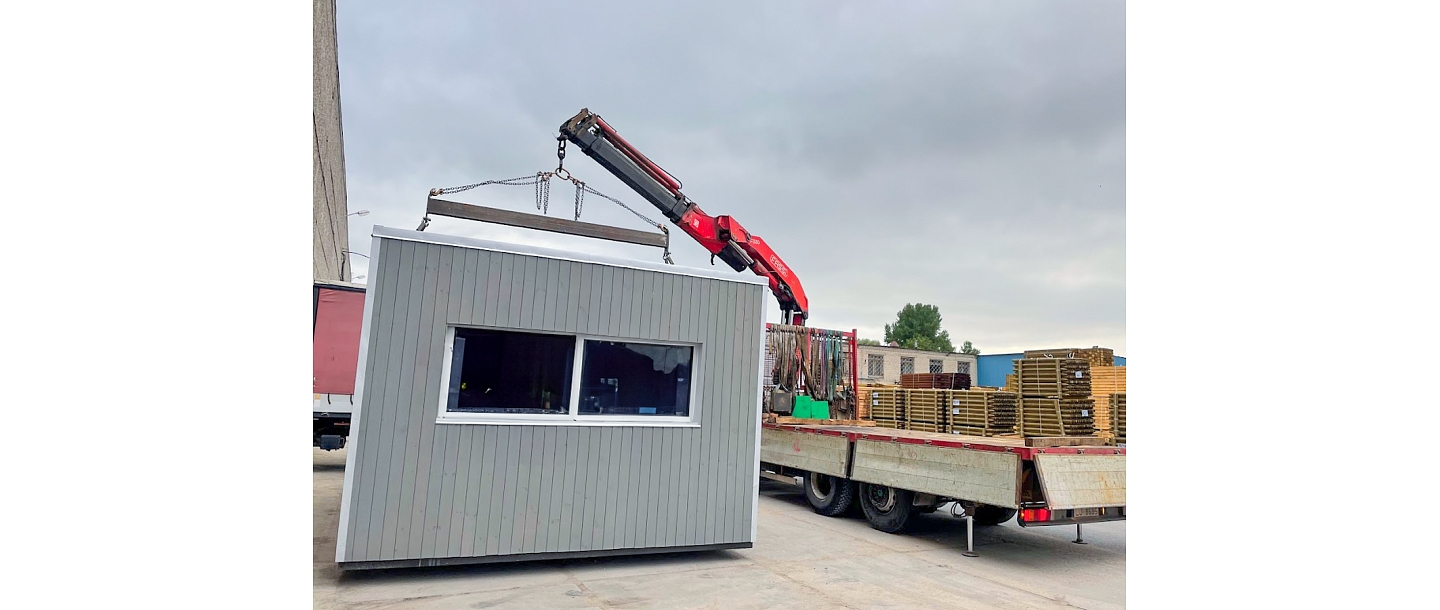 transportation of modular houses