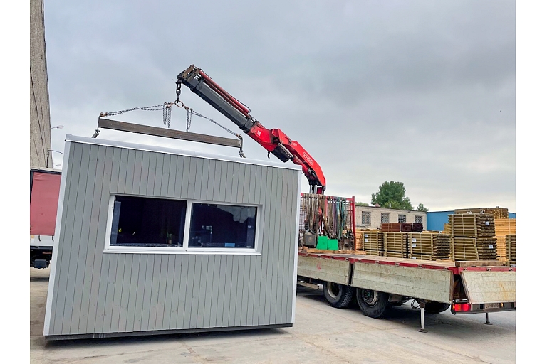 transportation of modular houses