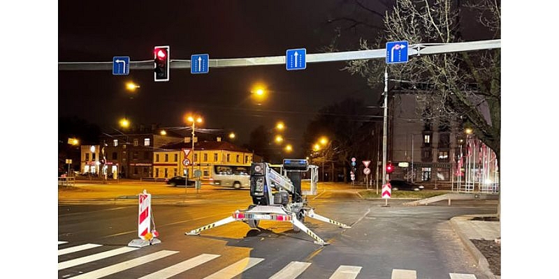 Road sign installation