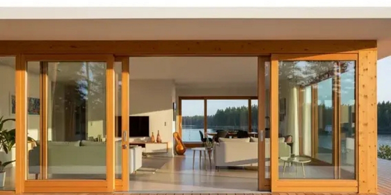 Wooden doors
