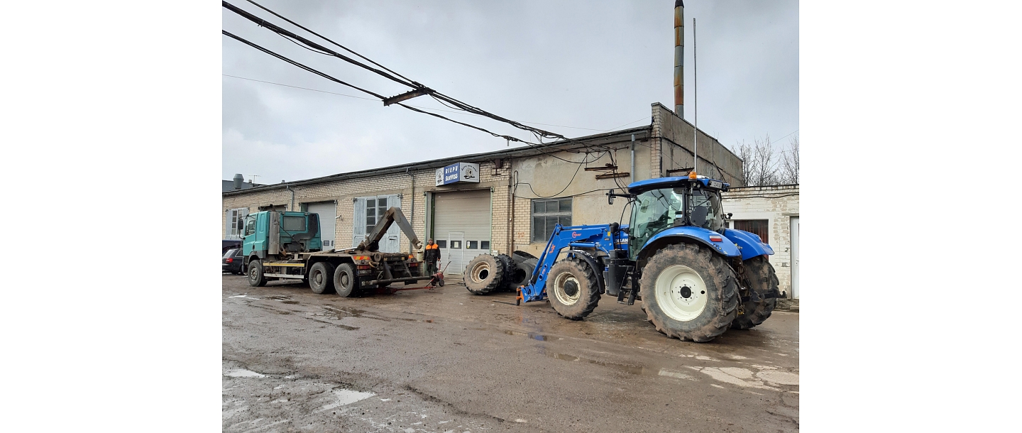 Agricultural, forest machinery, etc. machinery tires and repairs