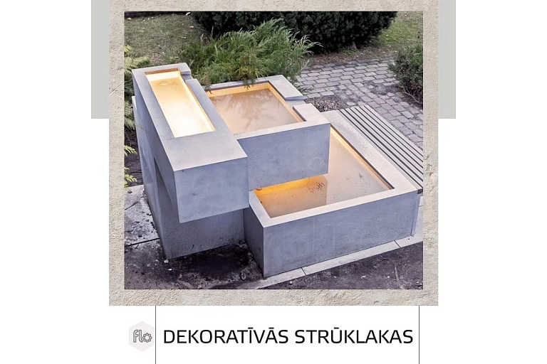 Decorative fountains
