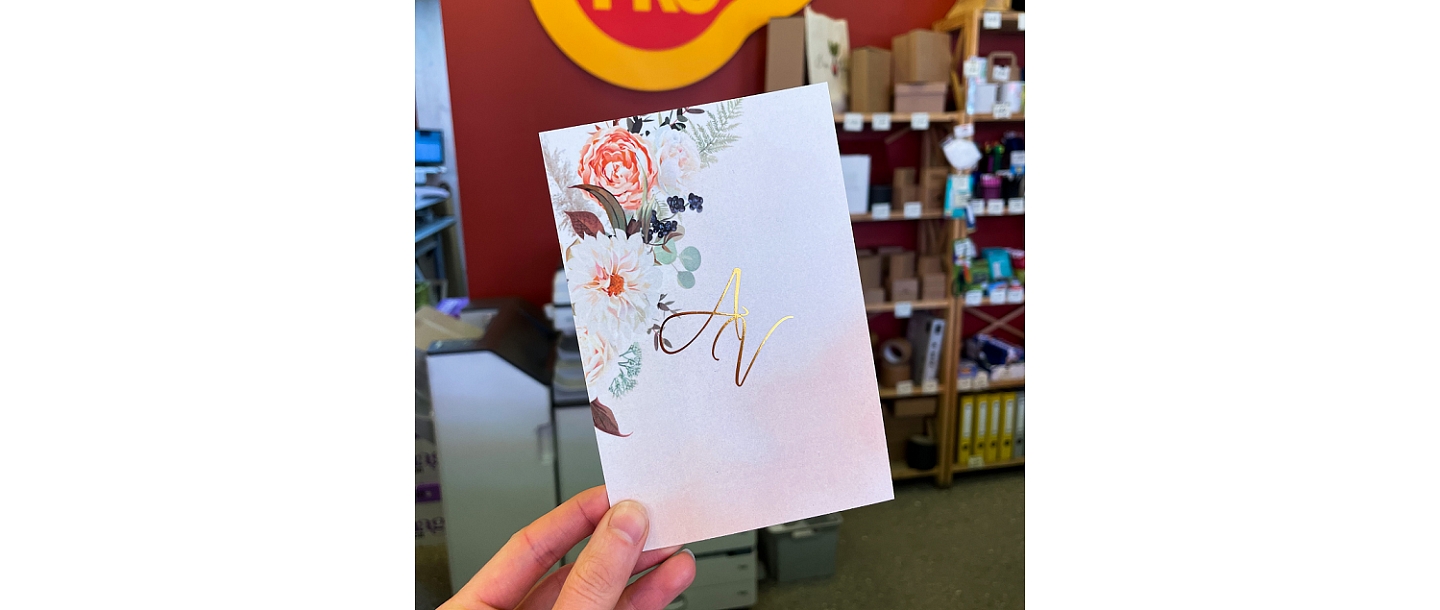 Drukas iespējas folijspiedes tehnikā