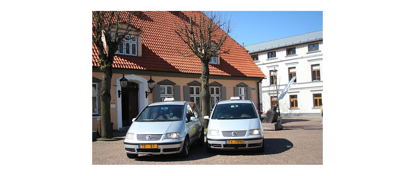 Taxi from Ventspils to Kuldiga, Liepāja, Riga