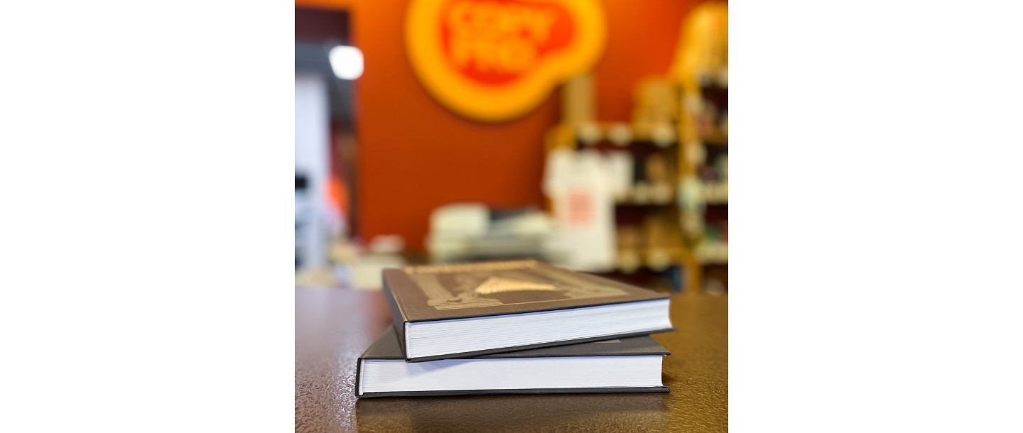Diploma thesis, binding of books and documents