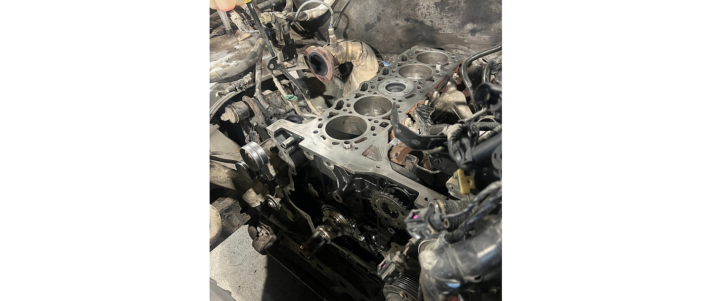 Engine block preparation