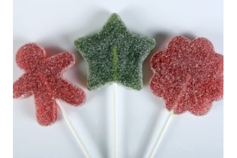 Dabīgo sulu marmelādes konfektes ”POPIJS” uz kociņa