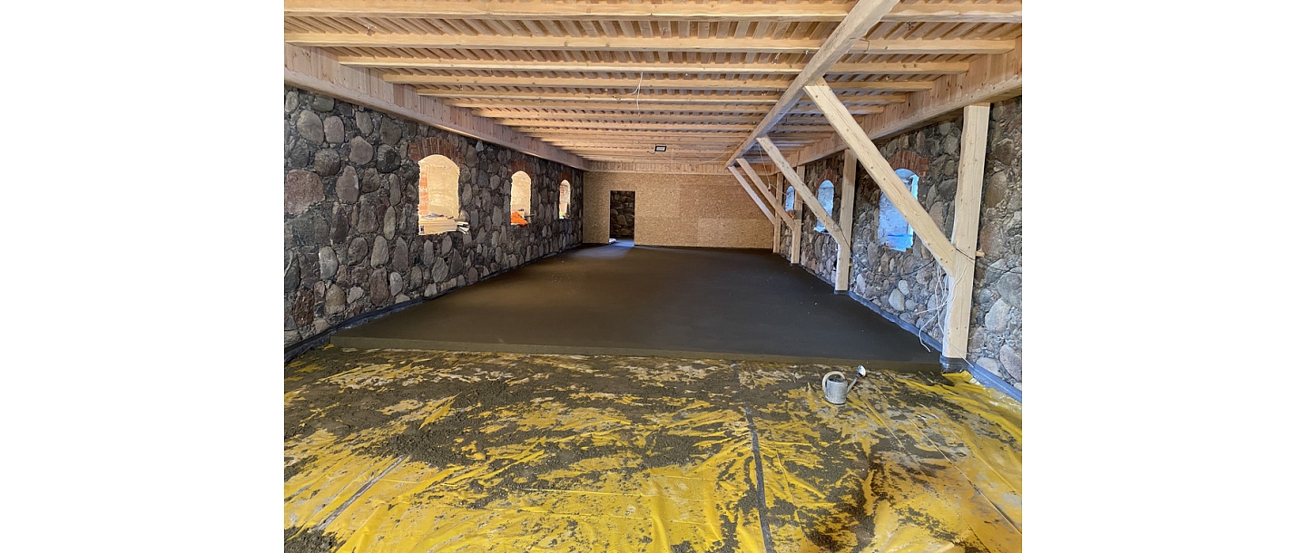 Full cycle floor construction