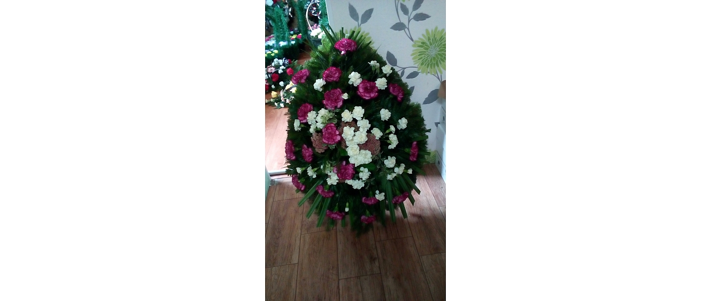 Dahlia, flower shop, funeral wreaths