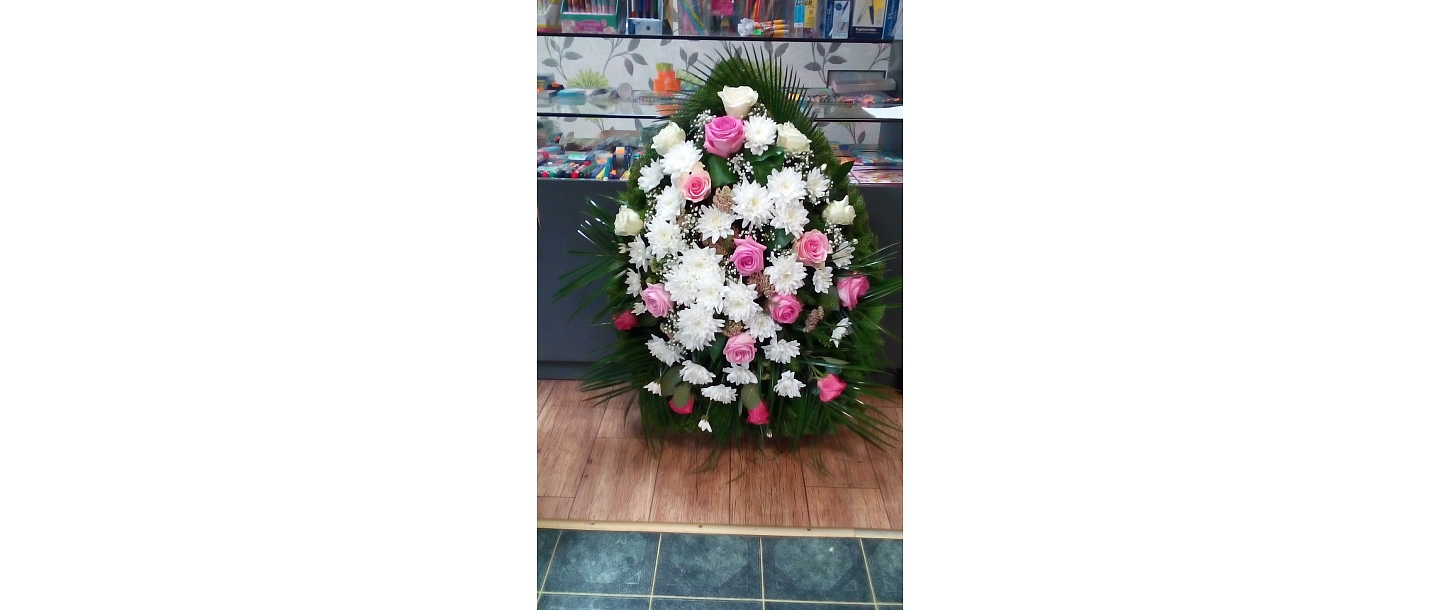 Dahlia, flower shop, funeral wreaths