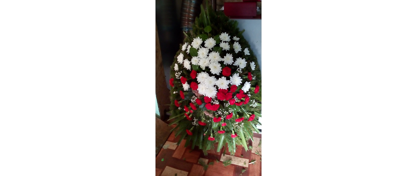 Dahlia, flower shop, funeral wreaths