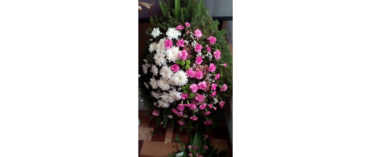 Dahlia, flower shop, funeral wreaths