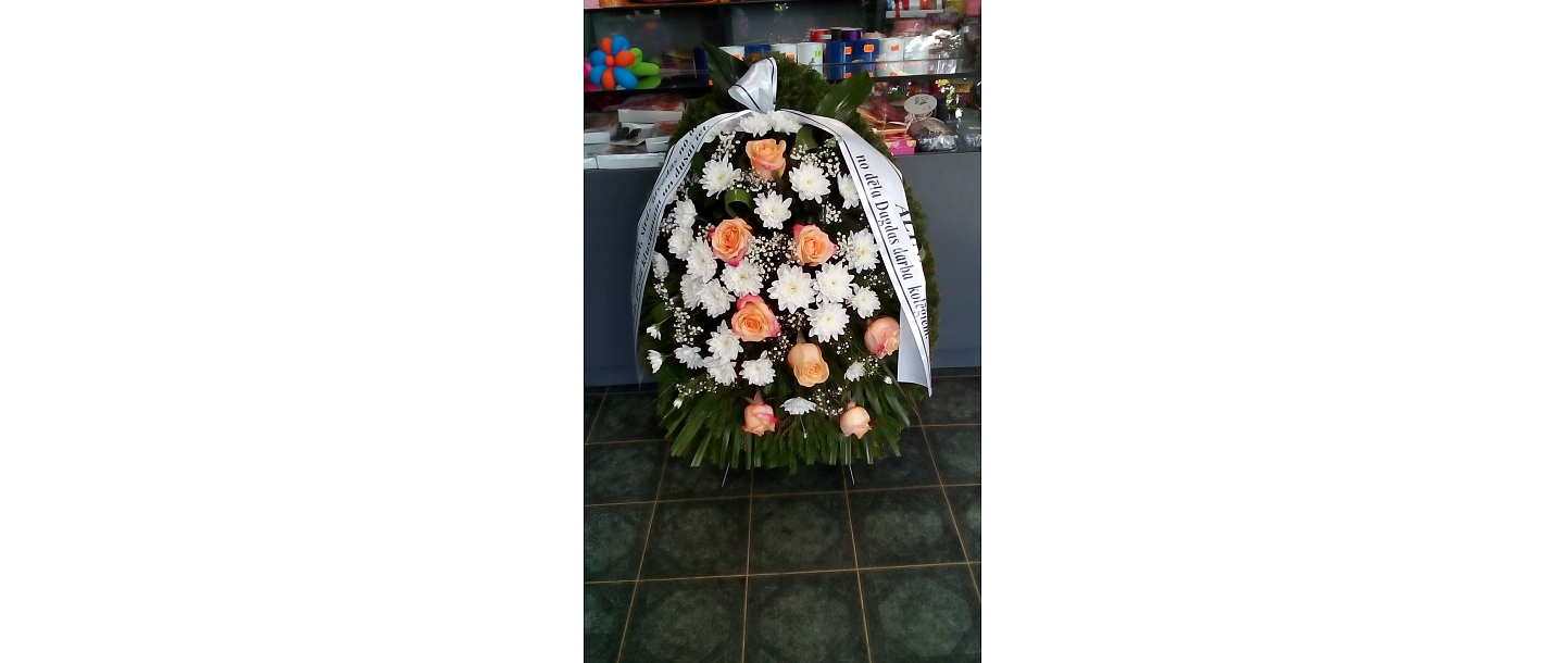 Dahlia, flower shop, funeral wreaths