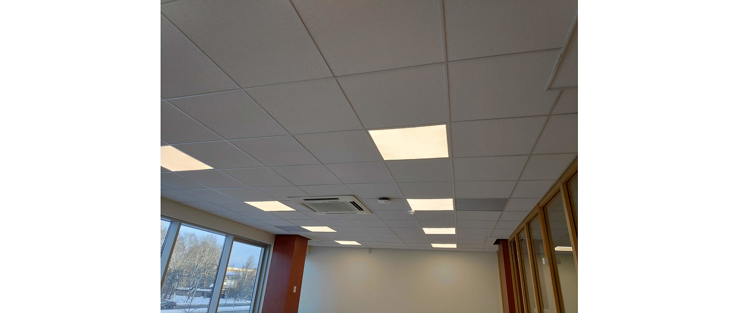 Suspended ceilings for the office