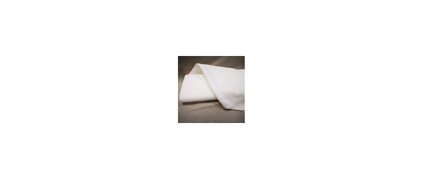 White linen fabrics