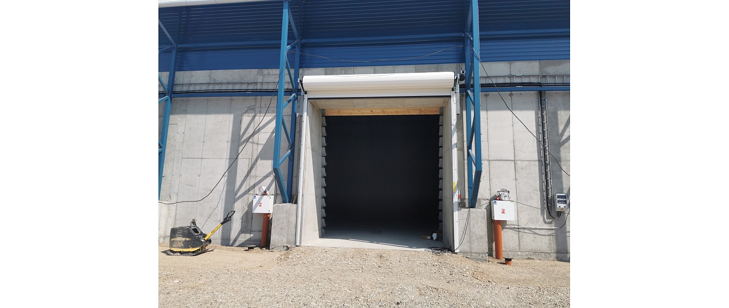 Doors to the hangar