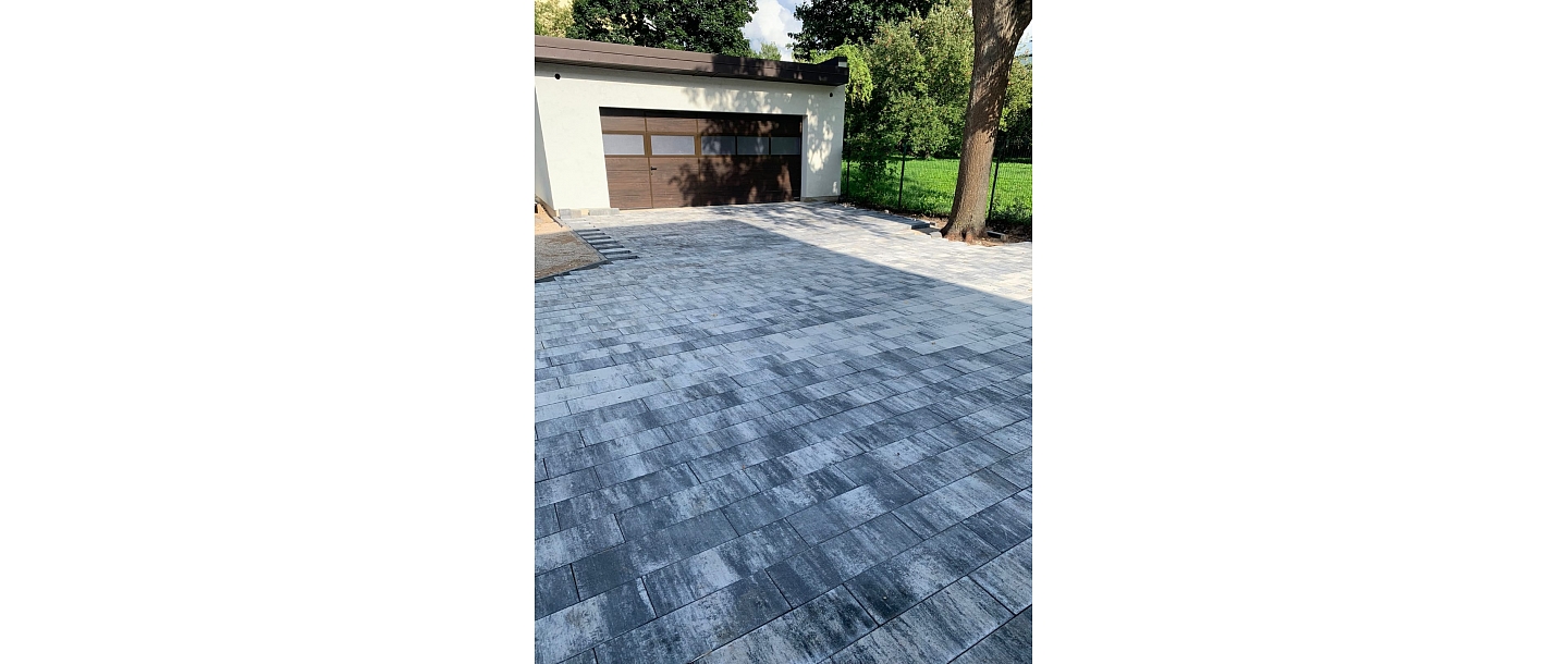 Earthworks and paving