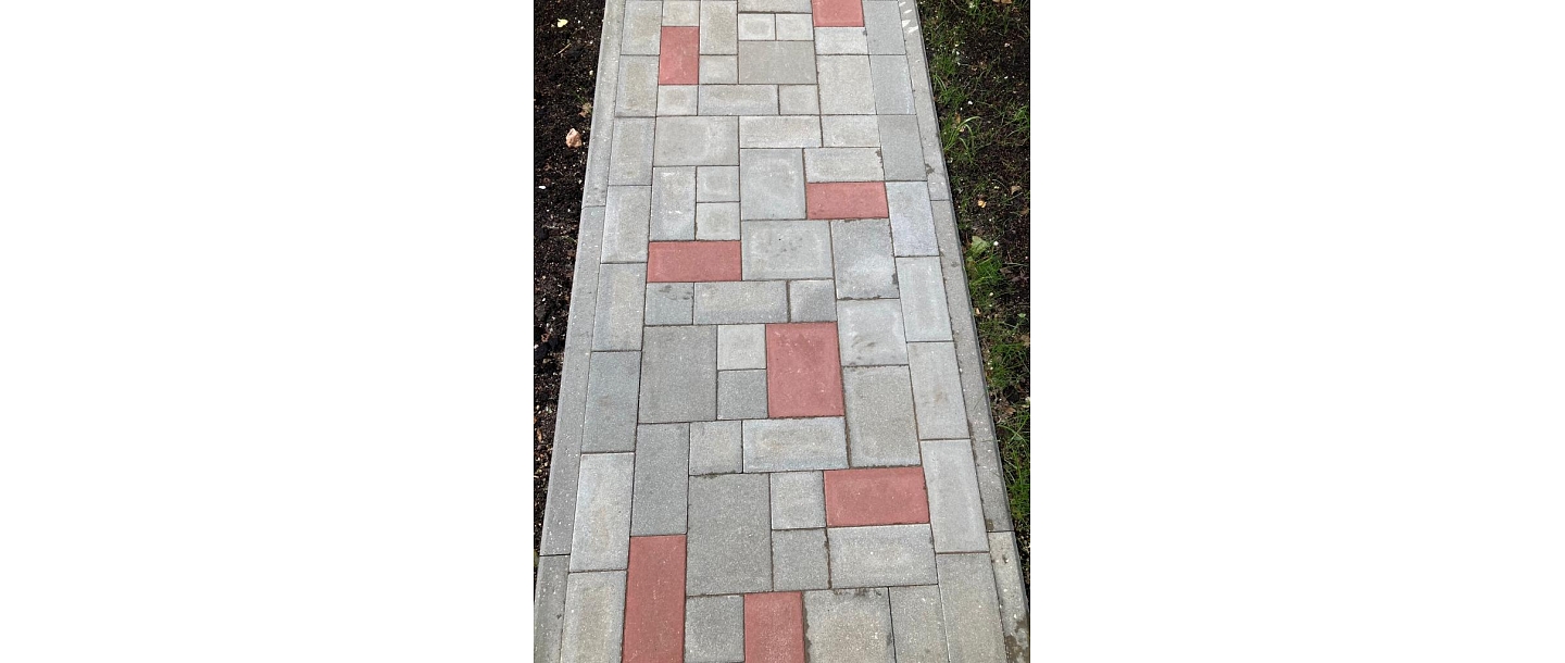 Earthworks and paving