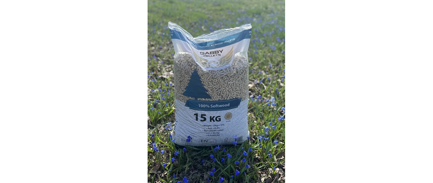 Wood particle pellets