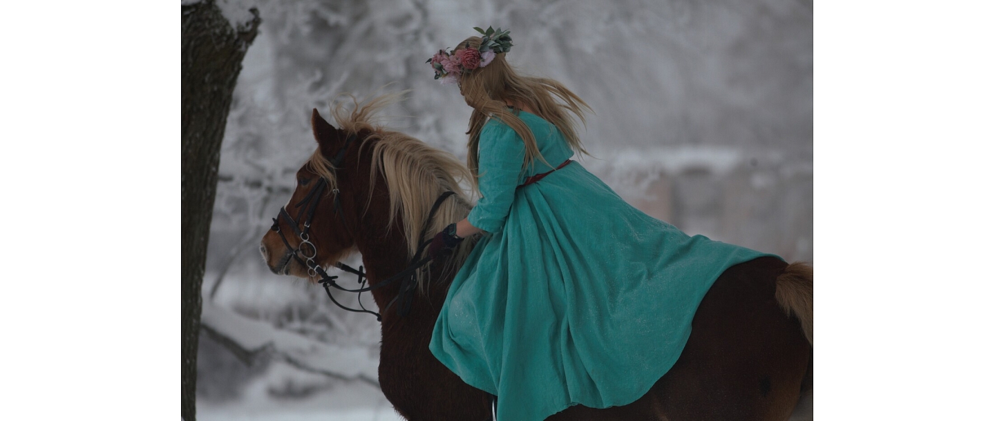 Photo session with horses