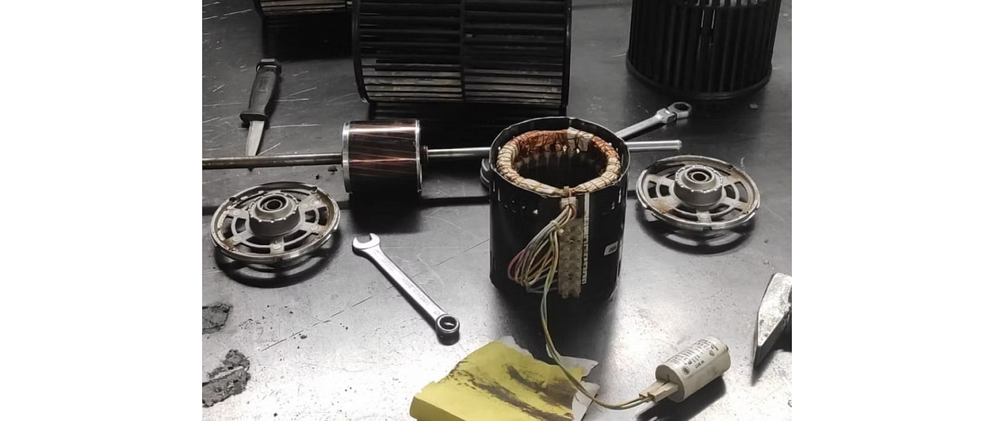 Ремонт электродвигателей