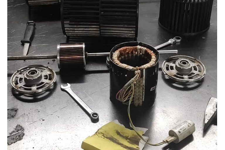 Electric engine repair