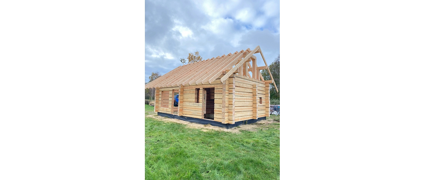 construction of log houses