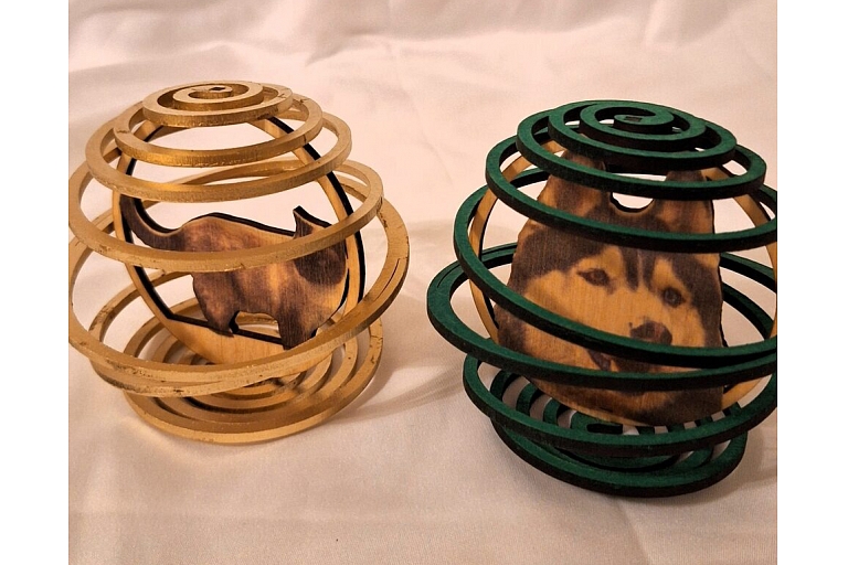 Personalized Christmas ornament