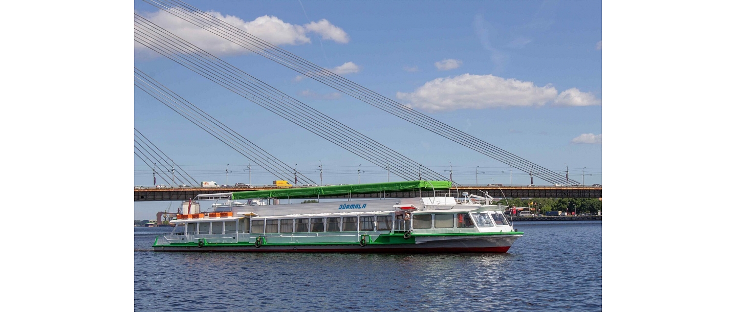 Jūrmala, recreational boat 