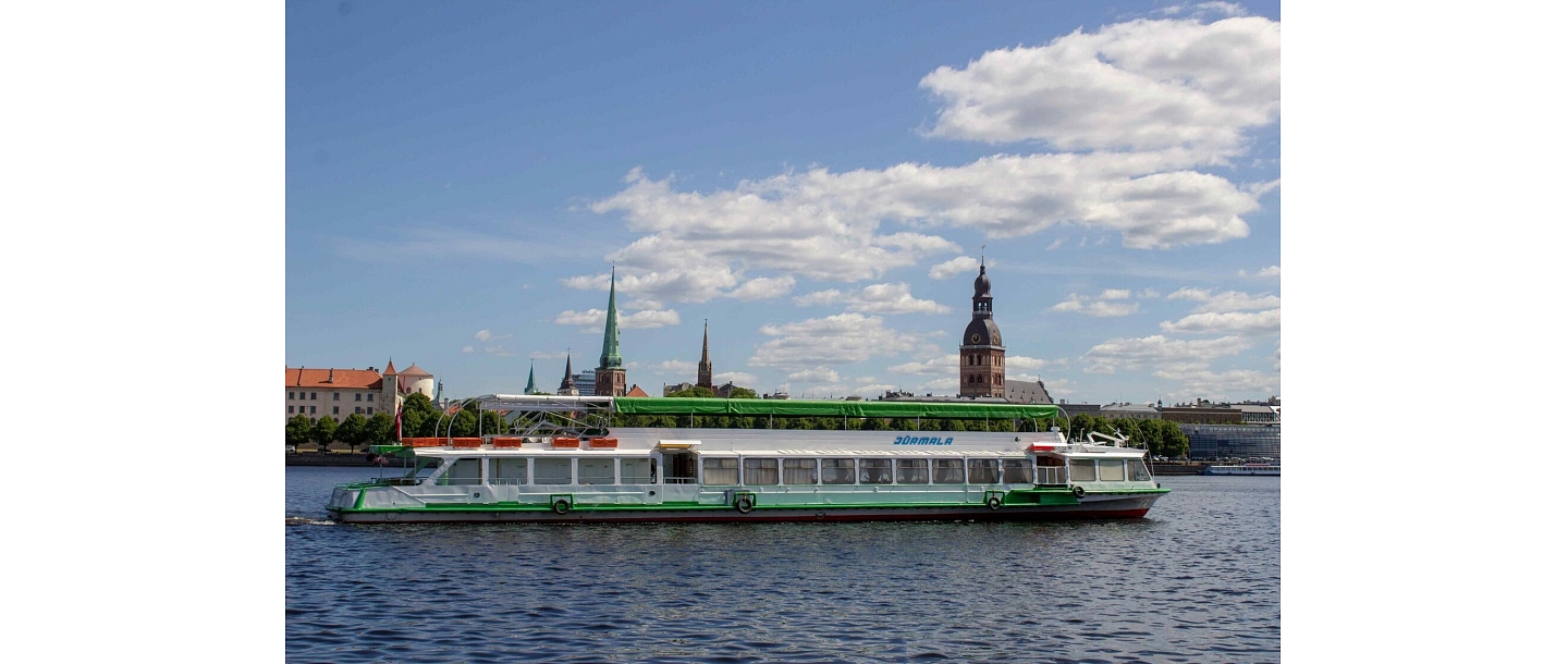 Jūrmala, recreational boat 