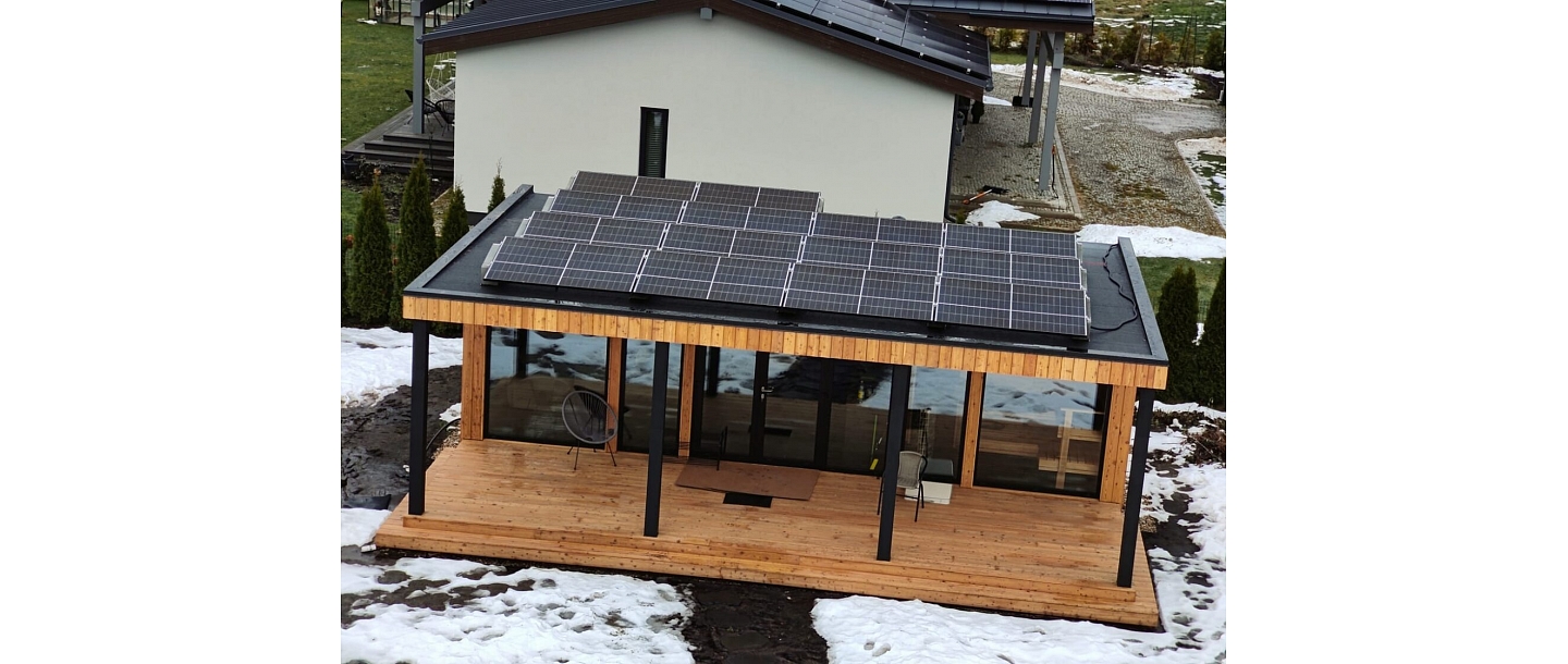 solar panel installation