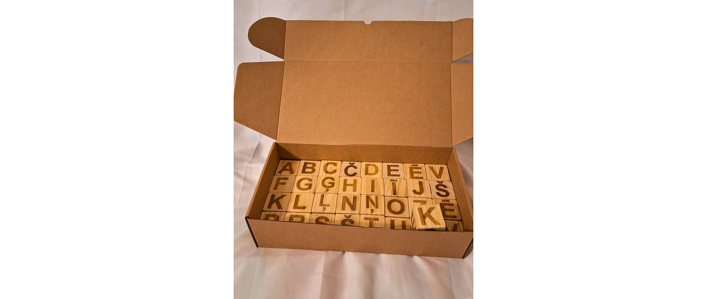 Wooden blocks — Alphabet