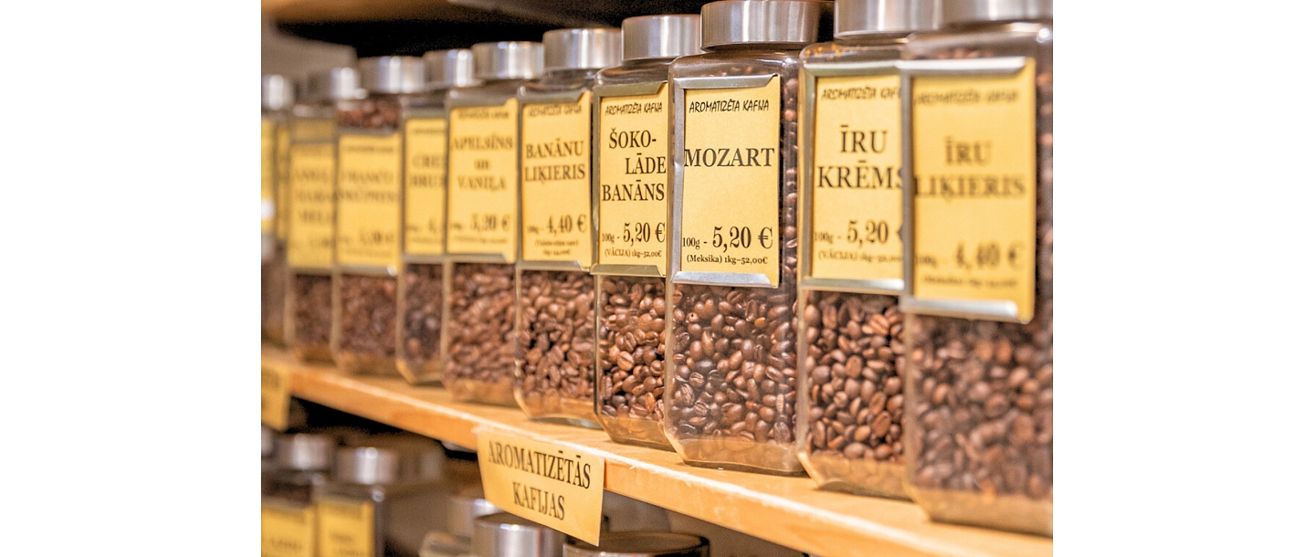 "Shop Balsamic" coffee