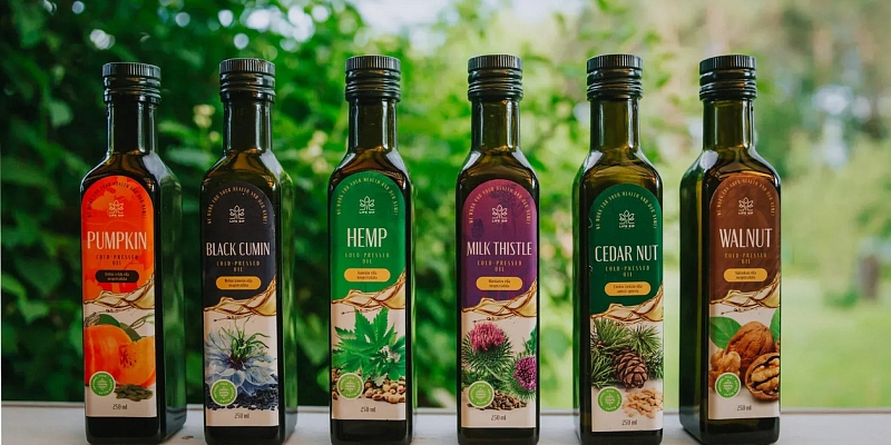 Cold-pressed oils