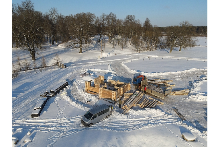 Log buildings