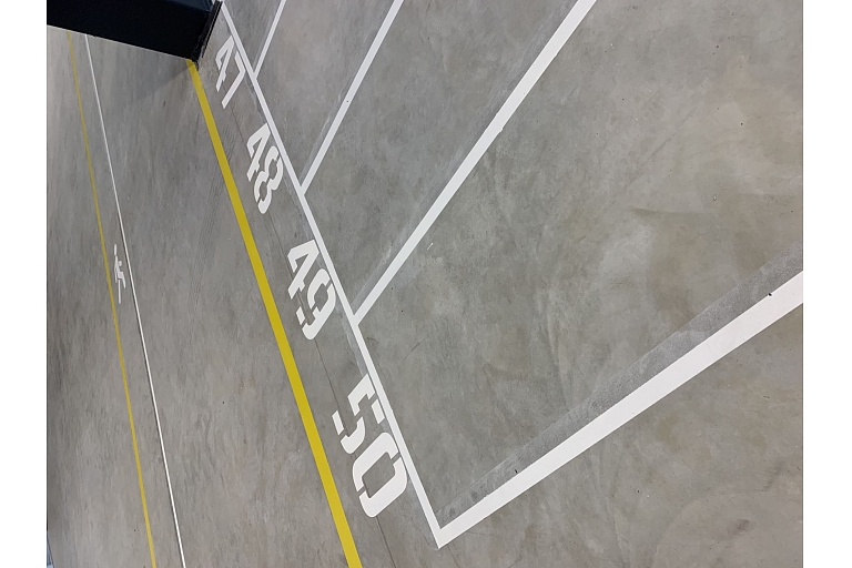 Marking of industrial areas