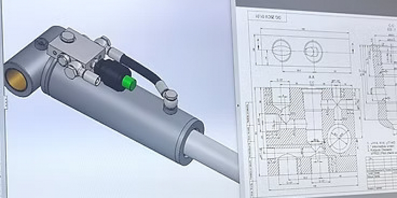 Production of hydraulic cylinders. Hydraulic equipment