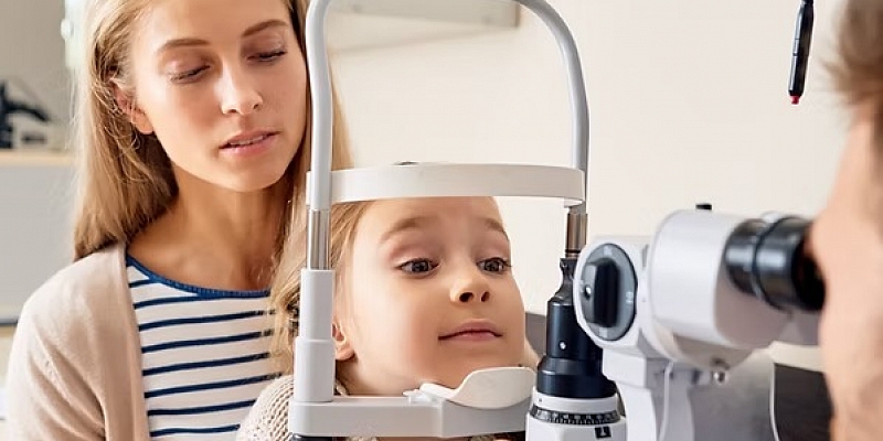 Проверка зрения у детей