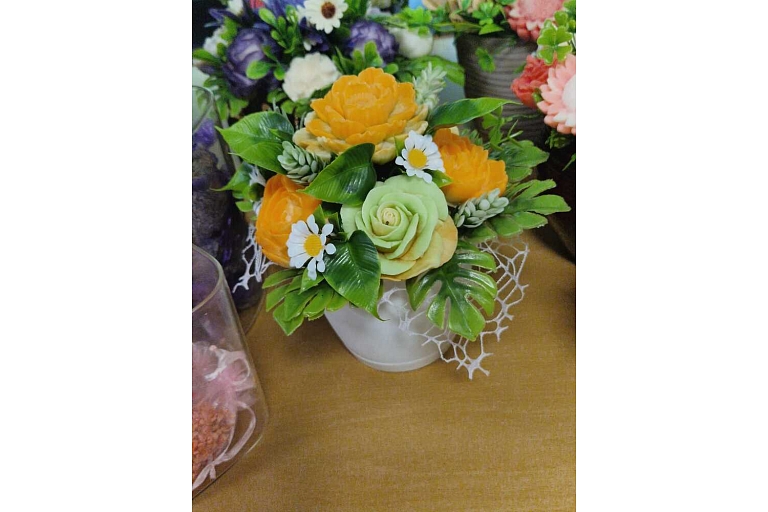 decorative soap bouquets